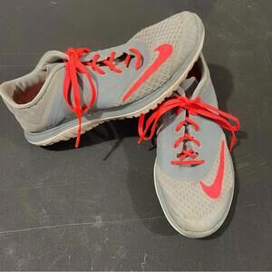 Nike FS Lite Run 2 Gray Womens Running Shoes Sneakers 684667-003 Size 8.5